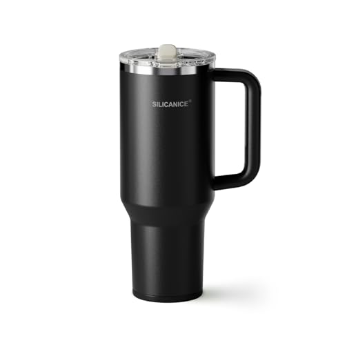 40 Oz Insulated Stainless Steel Tumbler with Straw