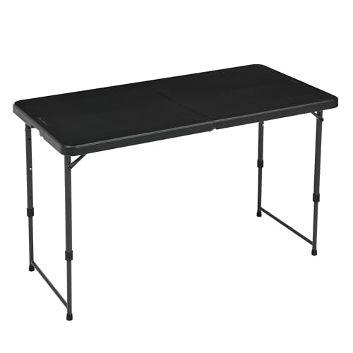 Amazon Basics 4-Foot Adjustable Folding Table