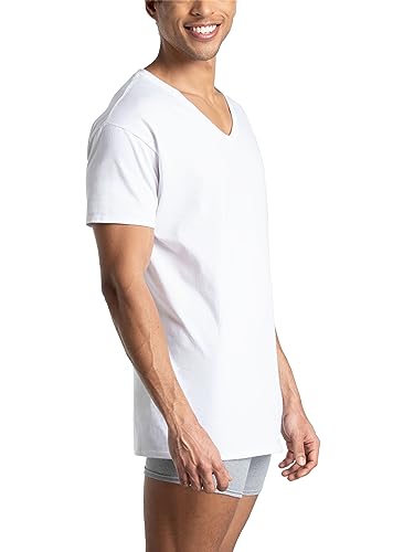 Fruit of the Loom Stay Tucked V-Neck T-Shirt 6-Pack