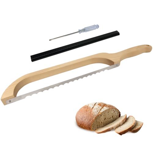 Sourdough Bread Knife 16-Inch Wooden Slicer