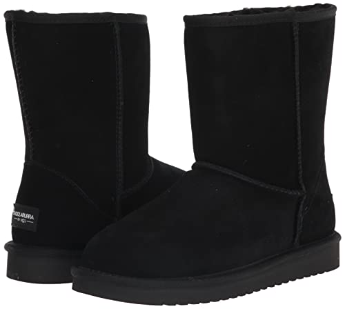 Koolaburra by UGG Women's koola Short Fashion Boot, Black, 09 M US