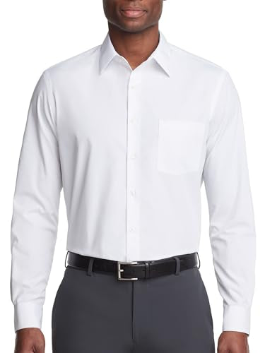 Van Heusen Regular Fit Poplin Dress Shirt