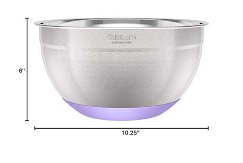 Cuisinart 3-Piece Stainless Steel Mixing Bowls