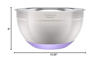 Cuisinart 3-Piece Stainless Steel Mixing Bowls