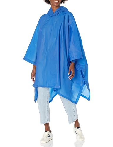 totes Lightweight Reusable Waterproof Adult Rain Poncho