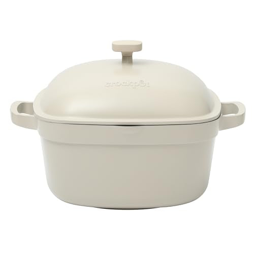 Crock-Pot 5.2 Quart Cast Aluminum Dutch Oven