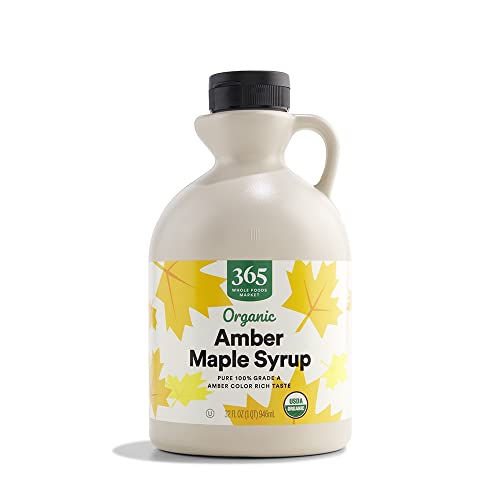 32 Fl Oz 365 Organic Grade A Maple Syrup (OU)