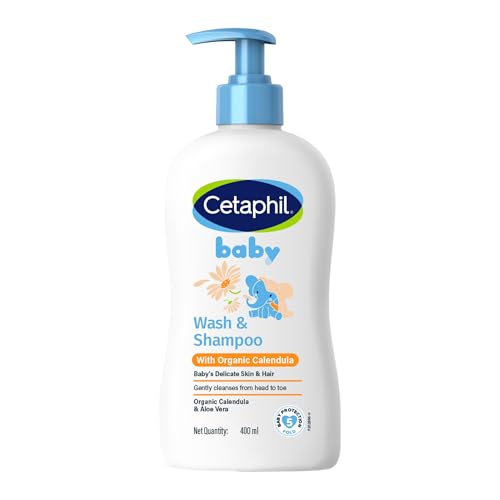 Cetaphil Tear Free Baby Wash and Shampoo 13.5 Oz