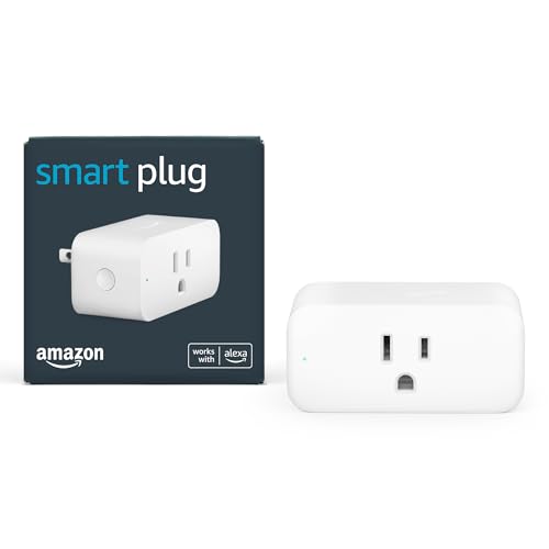 Amazon Smart Plug, Alexa Compatible Wi-Fi Outlet