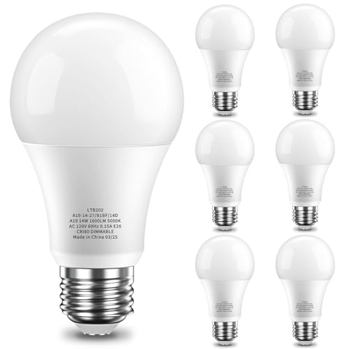 6 Pack 100W Equivalent Dimmable LED Light Bulbs
