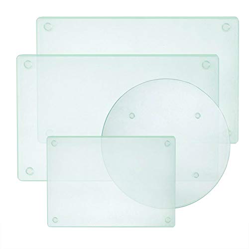 4 Pack Tempered Glass Cutting Boards