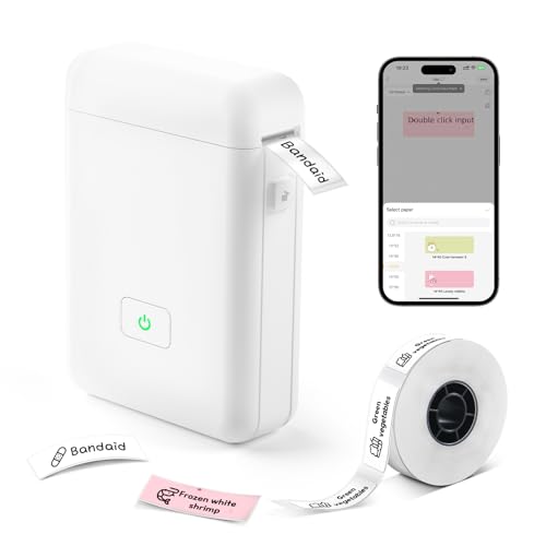 Portable Bluetooth Label Maker for Home & Office