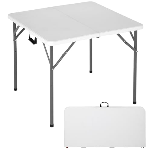 Adjustable Folding Square Outdoor Dining Table