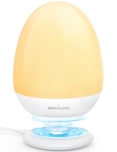 Rechargeable Dimmable Egg Night Light with Timer