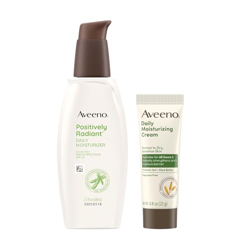 2 Pack Aveeno Daily SPF 30 Moisturizer Bundle