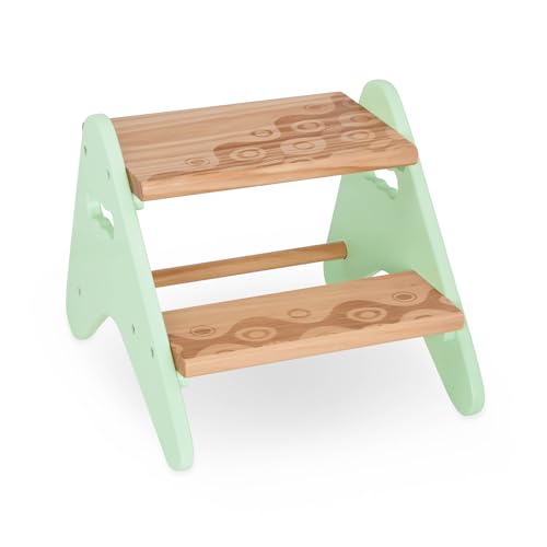 B. toys Wooden Two-Step Kids Stool