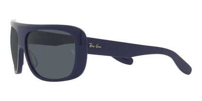 Ray-Ban RB2196 Blair Rectangular Sunglasses, Blue/Blue, 61 mm