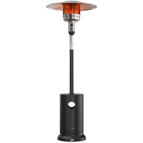 50,000 BTU Patio Heater Outdoor Propane with Wheels