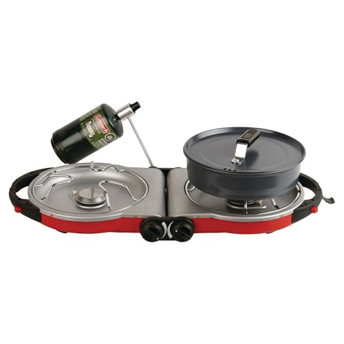Coleman Fold N Go 2-Burner Propane Camping Stove