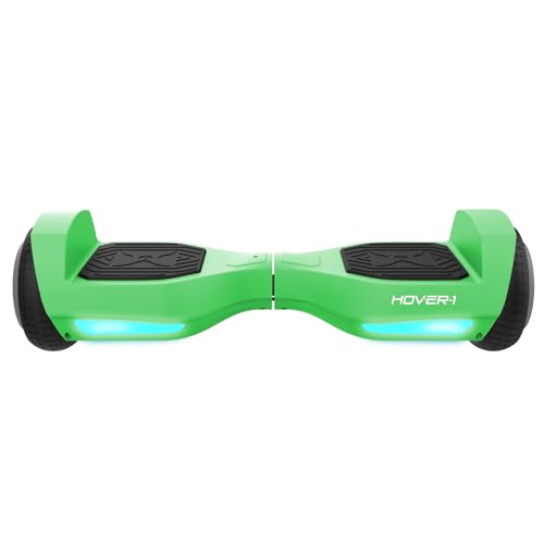 Hover-1 Rebel Electric Self Balancing Hoverboard for Kids with 6.5” Tires, Dual 110W Motors, 6 mph Max Speed, and 3 Miles Max Range Self Balancing Scooter