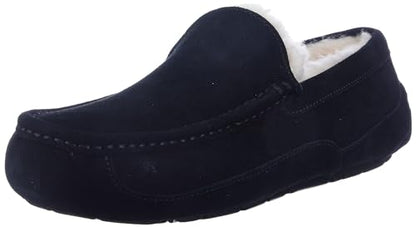UGG Men's Ascot Slipper, Black, 10