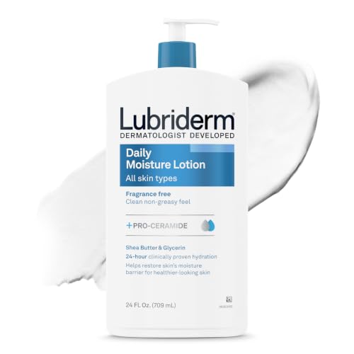 24 oz Lubriderm Fragrance Free Daily Moisture Lotion