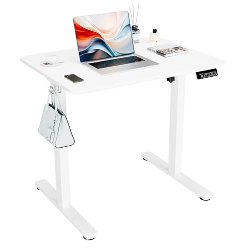 Electric Height Adjustable Standing Desk with Memory Preset
