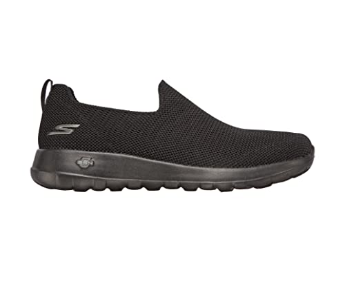 Skechers Men's Go Walk Max-Athletic Air Mesh Slip on Walkking Shoe Sneaker,Black/Black/Black,8.5 M US