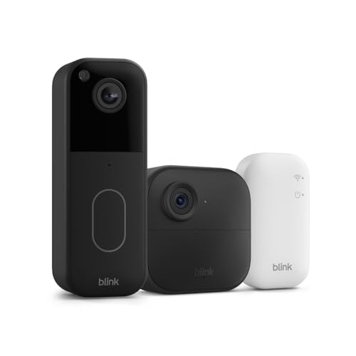 1 Camera Blink Video Doorbell and Outdoor Security System