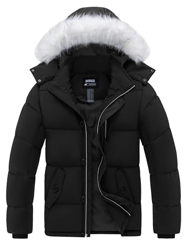 Waterproof Quilted Hooded Winter Puffer Jacket