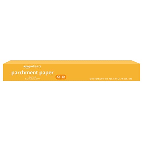 90 Sq Ft Amazon Basics Non-Stick Parchment Paper Roll