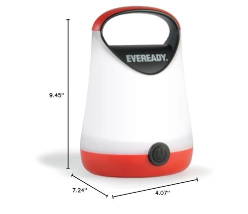 Eveready LED Camping Lantern, 100 Hour Run-time