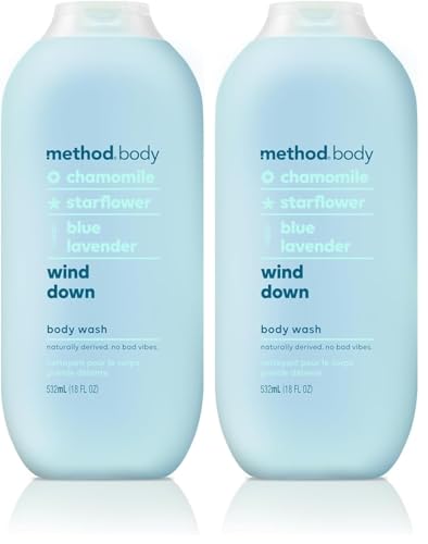 2 Pack Method Paraben-Free Wind Down Body Wash