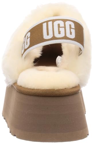 UGG Women's Funkette Chestnut Slippers, Size 9