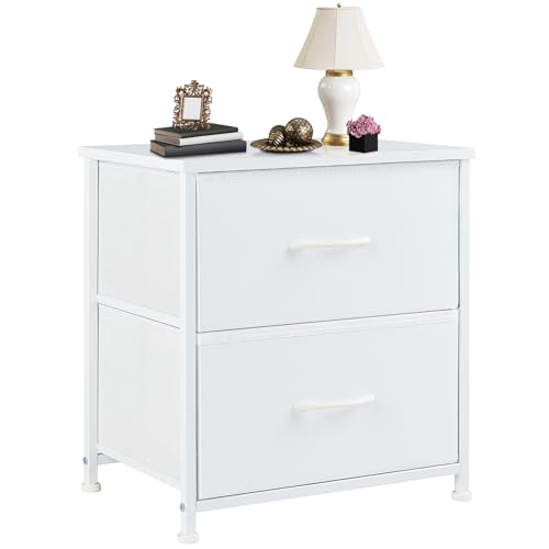 2 Drawer Nightstand Small Dresser Bedroom End Table
