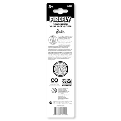 3 Pack Firefly Soft Bristle Kids Toothbrushes