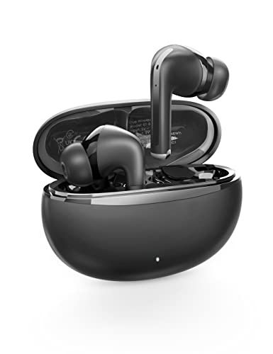 Gsoemon Active Noise Cancelling Wireless Earbuds, Bluetooth 5.3 Headphones, Enhanced Bass, 35dB Noise Cancelling Earphones, Waterproof, Pass-Through Mode, 4 Mic ENC, 3 EQ Quick Charging