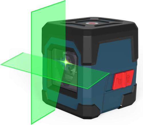 Cross Line Laser Level Self-Leveling 360 Degree Tool