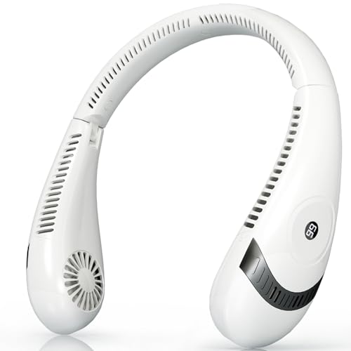 5000mAh Rechargeable Portable Neck Fan Bladeless Cooling
