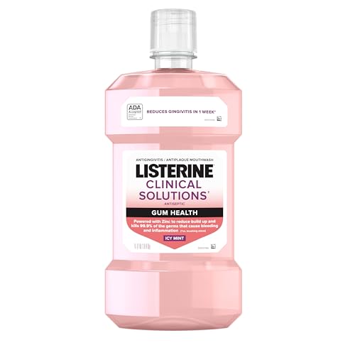 1L Listerine Gum Health Antiseptic Mouthwash Rinse