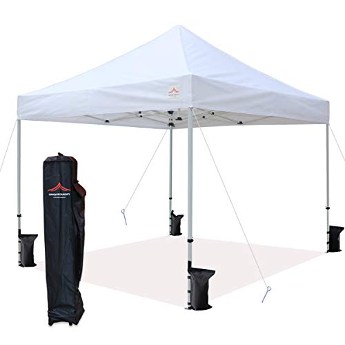 10x10 Pop Up Canopy Tent with Roller Bag