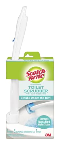 Scotch-Brite Toilet Scrubber Starter Kit with 5 Refills