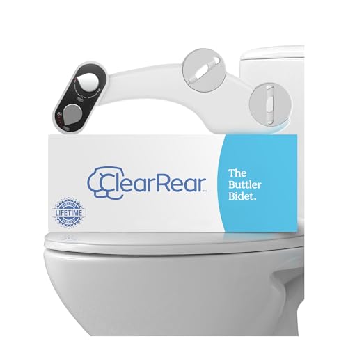 Bidet Toilet Attachment with Dual Self-Cleaning Nozzles