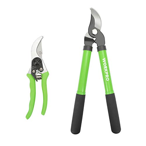 WORKPRO Heat-Treated Steel Limb and Branch Pruner Set