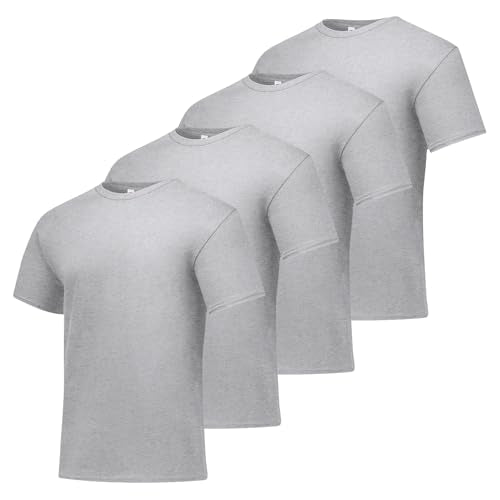 4 Pack Hanes Comfortblend Men's Crewneck T-Shirts