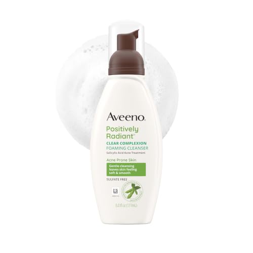 Aveeno Positively Radiant Clear Complexion Foaming Cleanser 6oz