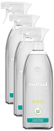 3 Pack Method Daily Shower Spray Cleaner 28oz