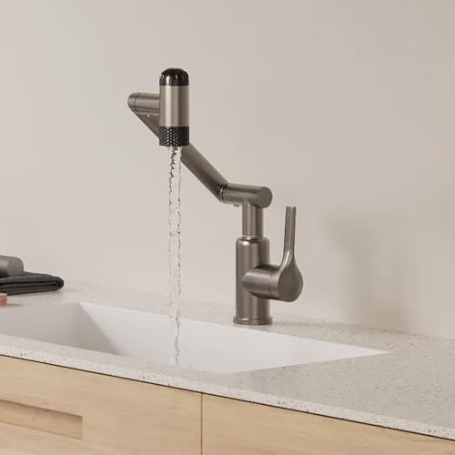 1080° Rotatable Single Handle Bathroom Kitchen Faucet