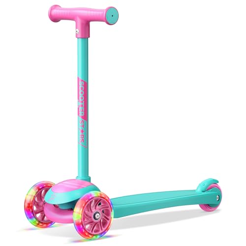 Scooter Stars 3 Wheel Light Up Kids Scooter