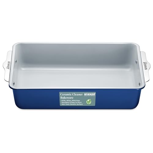 Nonstick Ceramic 8x15.5 Inch Rectangle Baking Pan